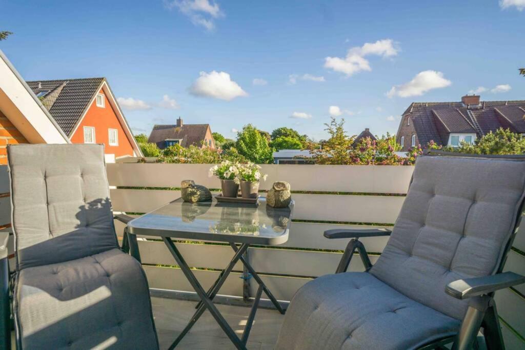 Maritim Und Individuell In Wenningstedt Mit Balkon Apartment Ngoại thất bức ảnh
